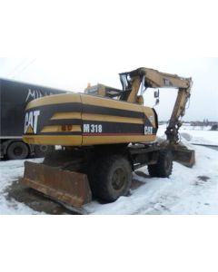 Аренда колесного экскаватора Caterpillar