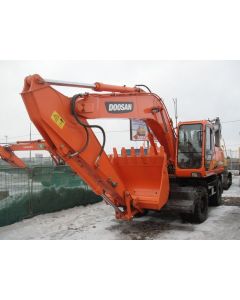 Аренда колесного экскаватора Doosan 210