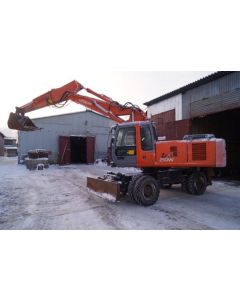 Аренда колесного экскаватора Hitachi 210