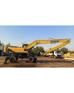 Аренда длиннорукого колёсного экскаватора HYUNDAI R210W